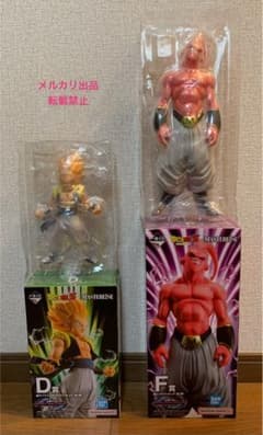 ドラゴンボール　一番くじ　F賞 魔人ブウ　D賞 ゴテンクス　フィギュア　外箱開封 ドラゴンボール 一番くじ 魔人ブウ ゴテンクス D賞 F賞 フィギュア 外