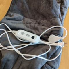 グレー 着るコタツ　電気毛布 フリースのサムネイル