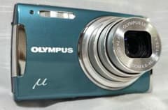 動作良好】OLYMPUS μ1060 ブルー バッテリー・充電器付き - メルカリ