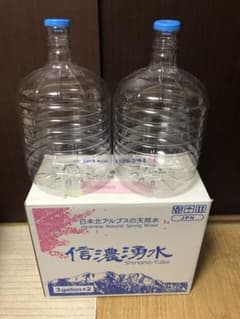 ウォーターサーバー用  使用済み空ペットボトル 11.4Lのサムネイル