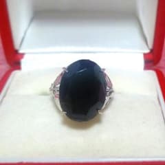 ヴィンテージリング　昭和レトロ　ブラック