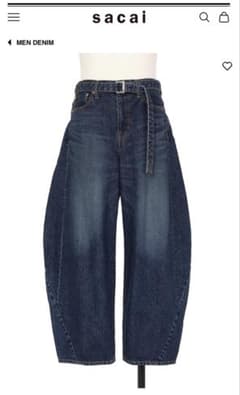 値下げ88000→77000 【美品・26SS】 sacai デニムのサムネイル