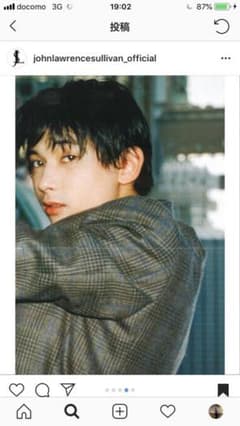 ジョンローレンスサリバン 18aw セットアップ 吉沢亮のサムネイル