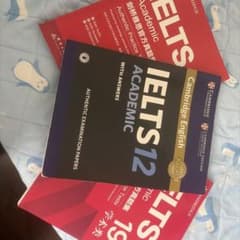 Cambridge IELTS 12 、19、20のAcademic 対策本のサムネイル
