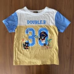 DOUBLE.B ミキハウス マリン柄 Tシャツ 110のサムネイル