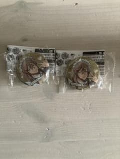 ゆ*り様 桃源暗鬼　ジャージメイド缶バッチ 桃寺神門 2個セットのサムネイル