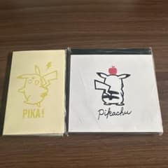ポケモン ピカチュウ メモ帳 2冊セットのサムネイル