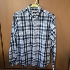Gambary Mサイズ 長袖シャツ チェック柄のサムネイル