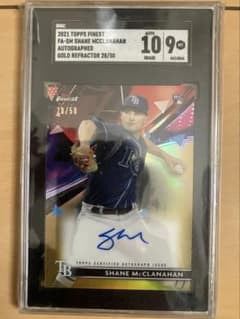 2021 Topps シェーンマクラナハン投手ルーキー直筆サインカード50枚