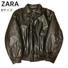 ZARAフェイクレザー 中綿ブルゾンボンバージャケット3833/308/800 ZARAフェイクレザー 中綿ブルゾンボンバージャケット3833/308/800