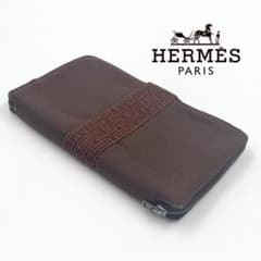 HERMES エルメス 長財布 パース GM エールライン ラウンド フランス製 