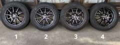 スタッドレスタイヤ(ホイール付)　195/65R16のサムネイル