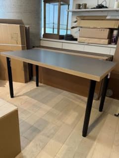 美品/高機能】IKEA テーブル 天板(120×60) ＆ 脚(60-90㎝) - メルカリ