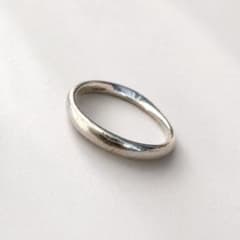 Silver Couple Rings for Men, Size 19, ete Jouete Simple Design