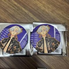 台湾 東京リベンジャーズ カラー 黒川イザナ 缶バッジ 2点セット