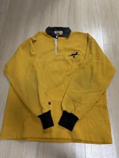 RUGBY イエロー 長袖ラガーシャツのサムネイル
