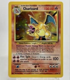 ポケモンカード リザードン 英語版 初版 Base Set holo 4/102 - メルカリ