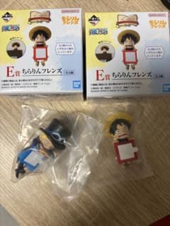 이치 반 쿠지 ONE PIECE E상 치라린 프렌즈 2종 세트