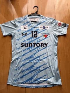 24-25オーセンティックユニフォーム(2nd・水色) 12 髙橋藍 サントリー 髙橋藍 サントリーサンバーズ オーセンティックユニフォーム - メルカリ