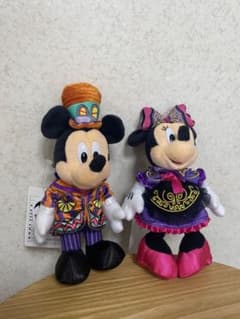 ディズニー ミッキー ミニー ぬいぐるみバッジ セットのサムネイル