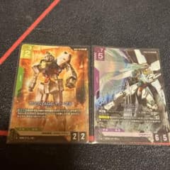 ガンダムカードデュアルインパクト　AGE-1ノーマル(LR) ガンダムX(LR)のサムネイル