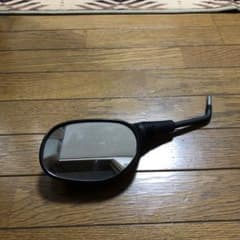 バイク用オーバル型ミラー ブラックのサムネイル