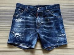 DSQUARED2 ダメ一ジデニムハ一フパンツ 46 DSQUARED2 ダメ一ジデニムハ一フパンツ 46 - メルカリ