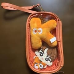 S*a様 MY FAVE オレンジ色 ポーチ【SnowMan 向井康二】のサムネイル