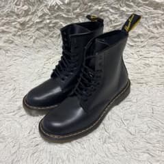 未使用 HAWKINS 8ホールブーツ ブラック 人気デザイン 24.5 - メルカリ