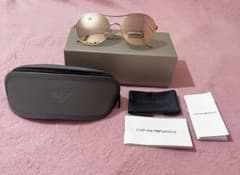 Emporio Armani サングラス ピンクゴールドのサムネイル