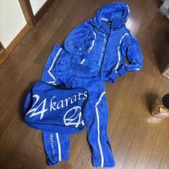 24karats 三代目JSB セットアップ ジャージ 青 Mサイズ - メルカリ