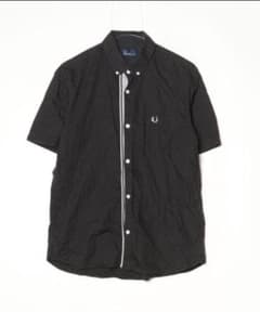 「FRED PERRY」 半袖シャツ XLドットブラック メンズ フレッドペリーのサムネイル