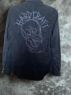 DIESEL 刺繍デザイン 長袖シャツ ブラック サイズs 翌日発送！！Y2K