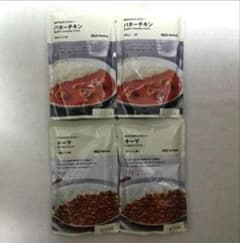 無印良品　カレー　4セット素材を生かした　バターチキン　キーマ