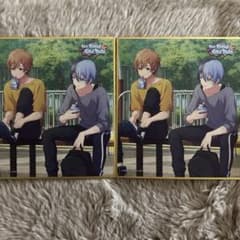 プロジェクトセカイ 色紙 東雲彰人 青柳冬弥 2枚セットのサムネイル