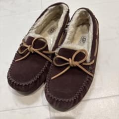 UGG モカシン ブラウン - メルカリ