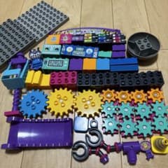 アンパンマン ばいきんまんのくるくるメカ工場ブロックバケツのサムネイル