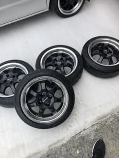 15インチ　6.5j+38ホイールPCD100 4穴のサムネイル