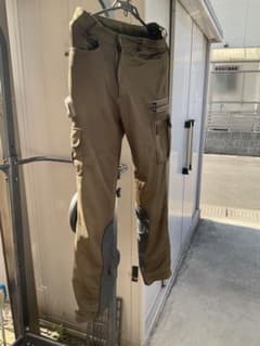 【美品】ROUGH&ROAD メッシュパンツ L パッド付 夏用 カーキー 美品】ROUGH&ROAD メッシュパンツ L パッド付 夏用 カーキー - メルカリ