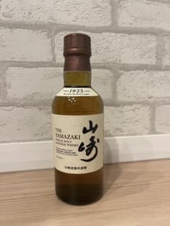 山崎 シングルモルトウイスキー 180ml 43%のサムネイル