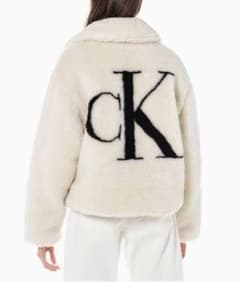 極美品　Calvin Klein　シェルパ ショートジャケット　XSのサムネイル