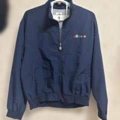 ellesse レディース ウィンドブレーカー ネイビー L - メルカリ