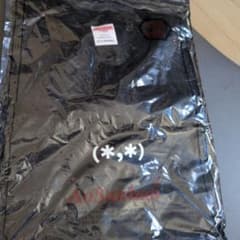Acnjinxy ロゴ Tシャツ ブラック XLサイズのサムネイル