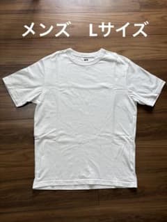 ユニクロ　クルーネックTシャツ　ホワイトのサムネイル