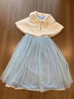 【値下げ】【美品】ディズニープリンセス　シンデレラ ドレス セット 150のサムネイル