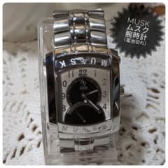 MUSK ムスク 腕時計 （電池切れ）