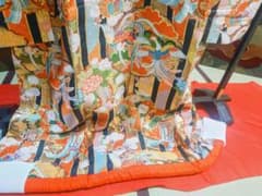 色打掛 多色 花柄 鳥刺繍 - メルカリ