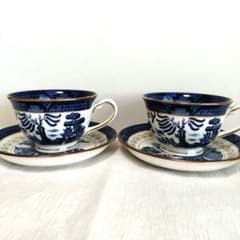 ニッコーNIKKO 山水 ダブルフェニックス カップ＆ソーサー 2客 - メルカリ