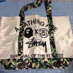 大和様専用 stussy bapeコラボトートバッグのサムネイル