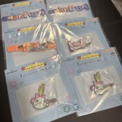 이치 반 쿠지 스티치 I 상 여러가지 고무 잡화 6 점 세트